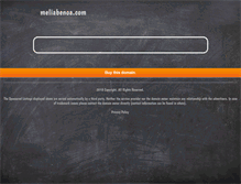 Tablet Screenshot of meliabenoa.com